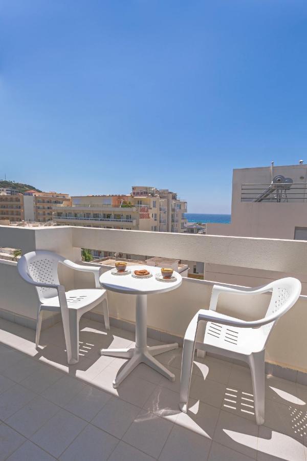 3- Sea View Luxury Suite In The Center Of Rhodes! Rhodes City エクステリア 写真
